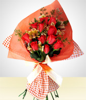Da de la Mujer - Bouquet:12 Rosas